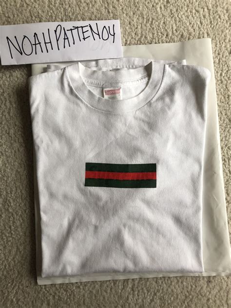 supreme gucci box logo|supreme gucci mane tee black.